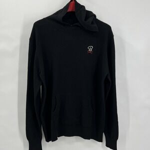 Barstool Golf Hoodie Sweater Mens XL Black Wool Pullover Sports Embroidered